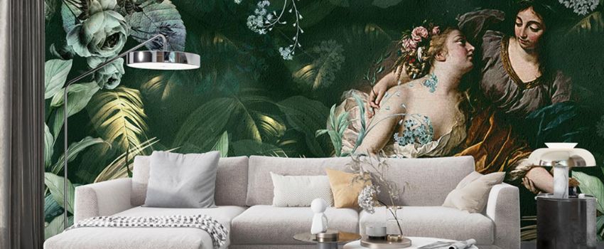 Tapety inspirowane sztuką – jak wprowadzić dzieła artystów do swojego wnętrza?