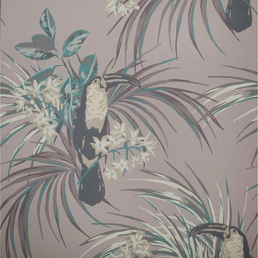 1838 WALLCOVERINGS - ELODIE - Liście, ptaki