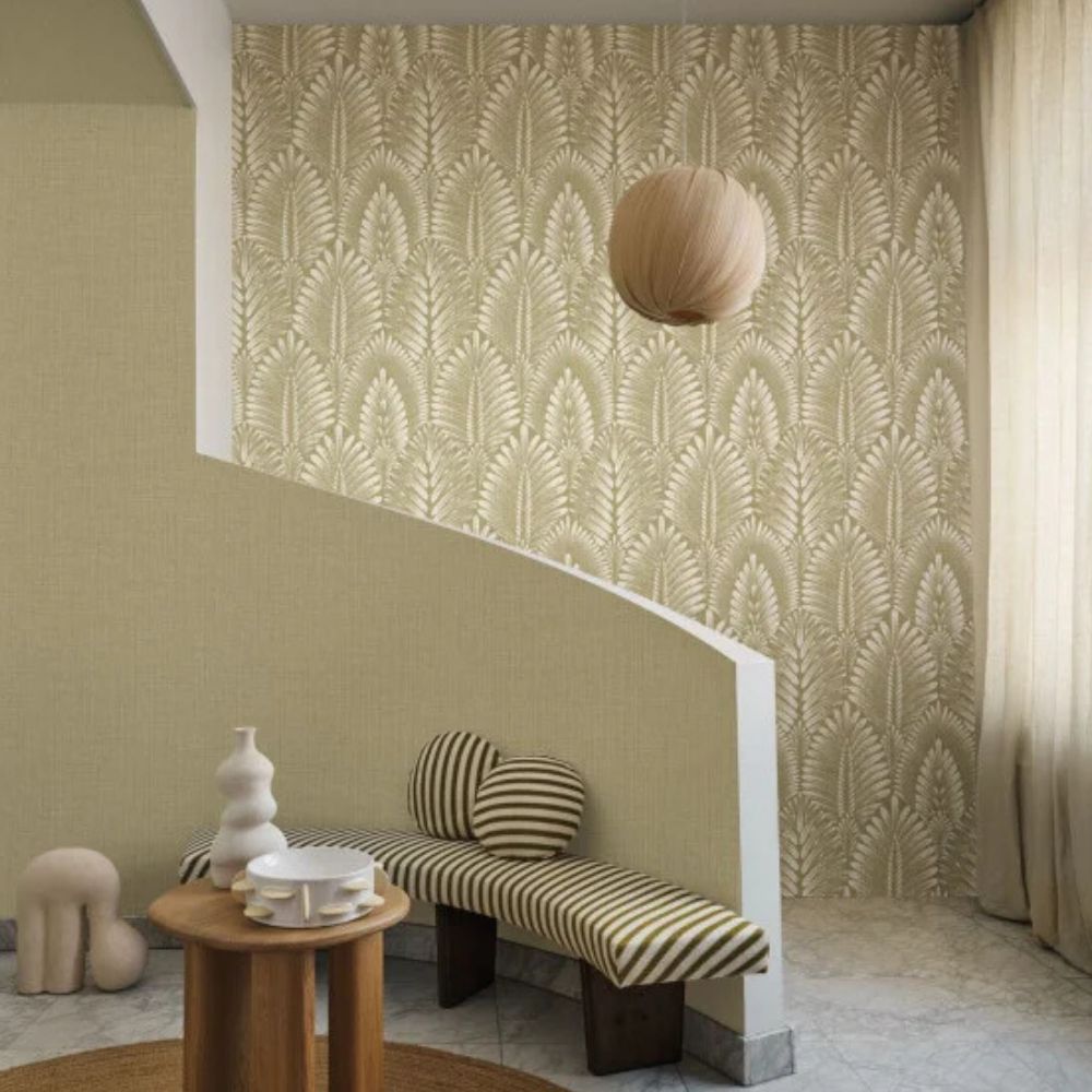 Casamance Lanzea TISARO Tapeta jak płótno 75482446