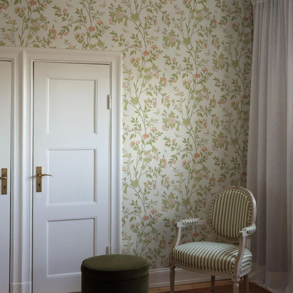 Boråstapeter Herrgård Sophia Magdalena Tapeta w kwiaty 8705