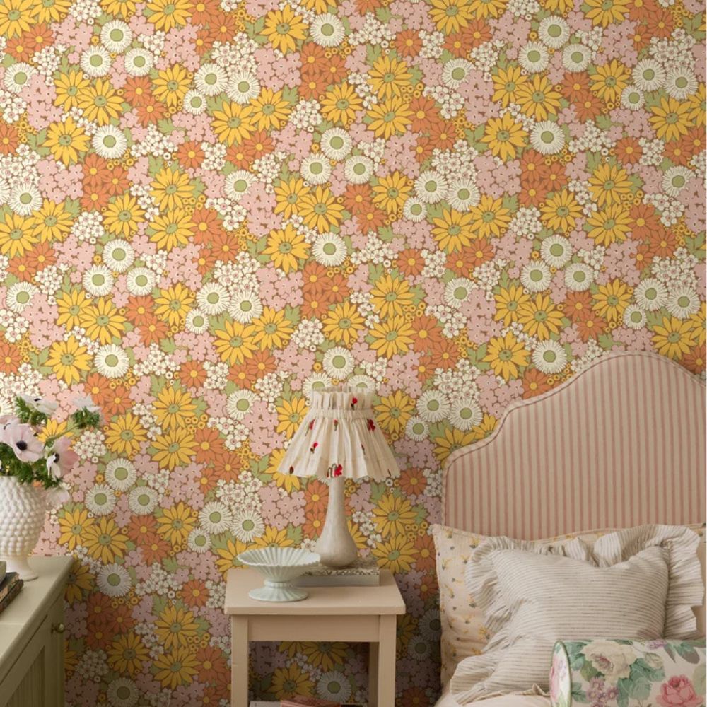 Boråstapeter Flowers Persikoträd Tapet w kwiatki 9169