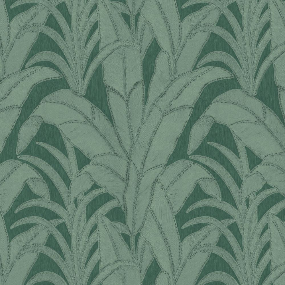 ARTE Manila Botanic Tapeta w bananowca z efektem wyszywania 64504