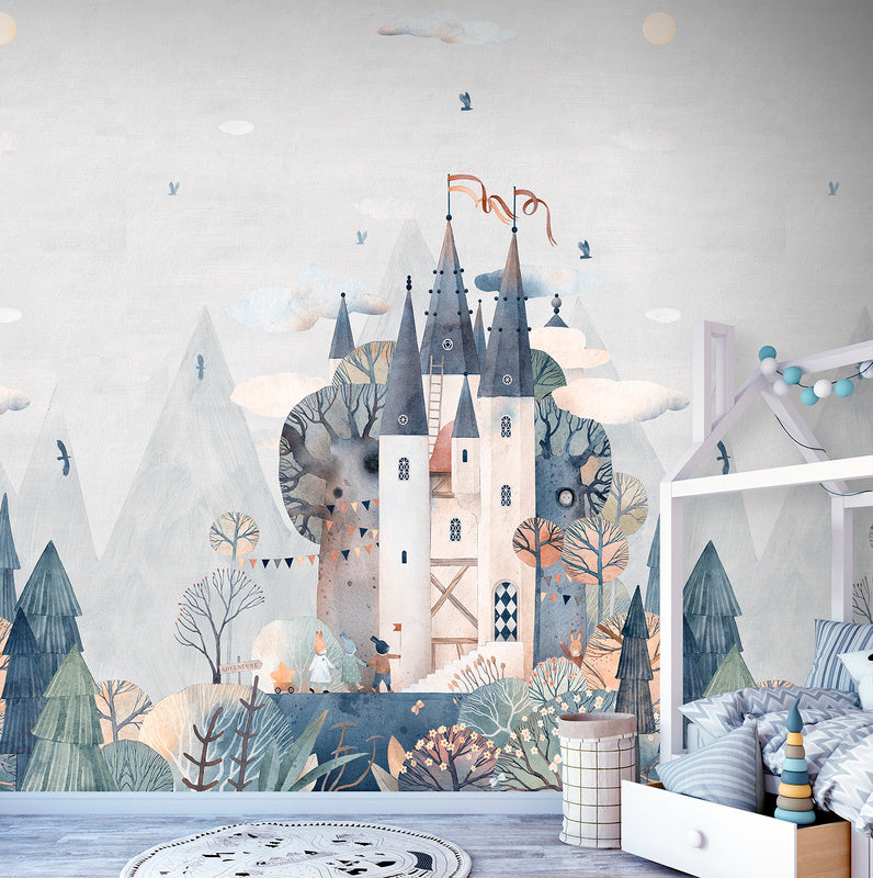 Cute Walls Mural magiczny zamek Decoprint CW6005-2
