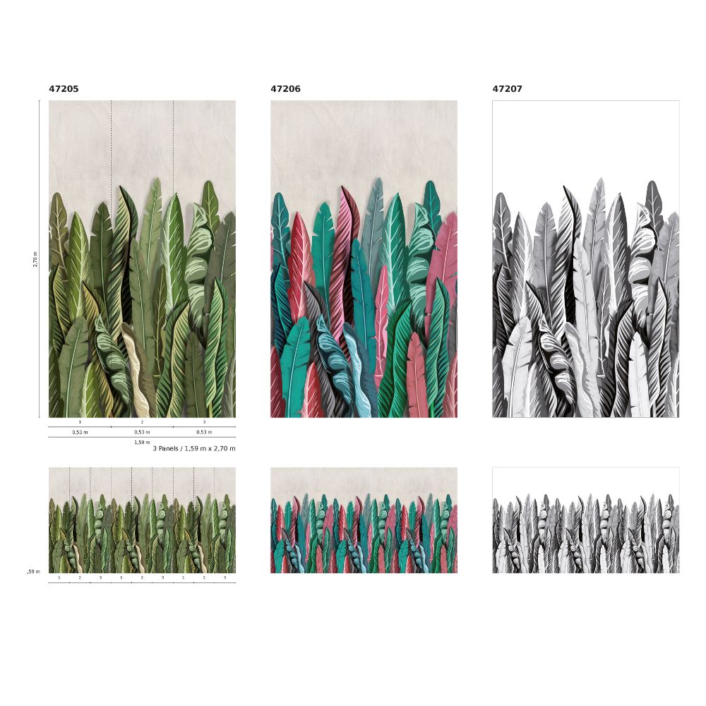 Marburg Smart Art Easy - Podłużne liście