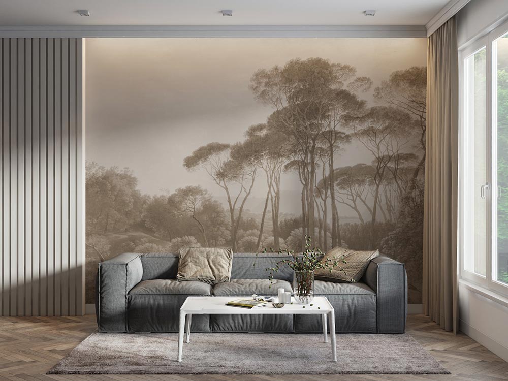 Wall'n Love Horizon - Drzewa i chmury