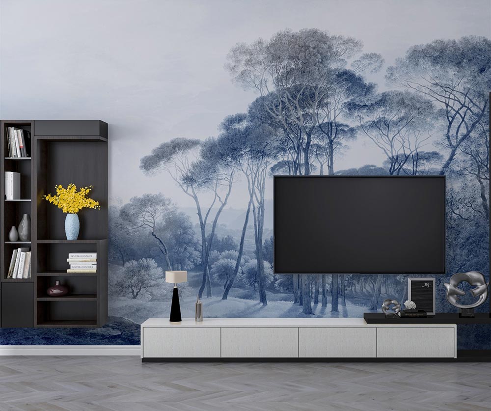 Wall'n Love Horizon - Drzewa i chmury