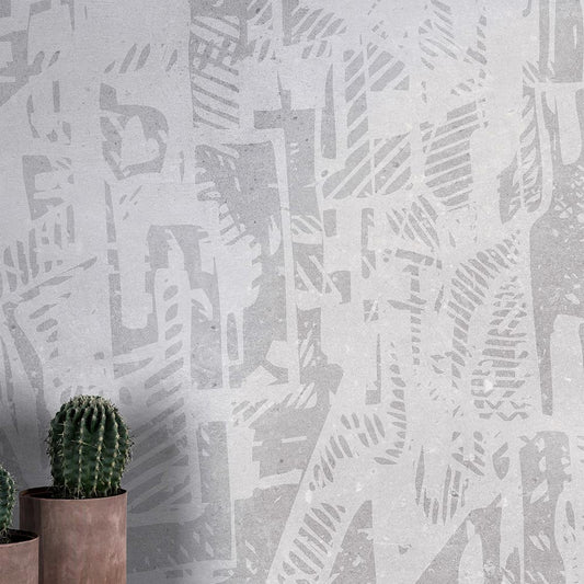 Wall'n Love Horizon - Biała abstrakcja