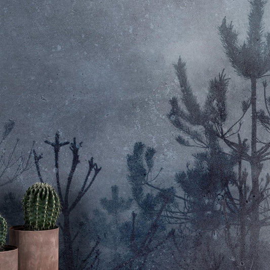 Wall'n Love Horizon - Gałązki na betonowym tle