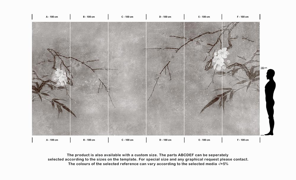Wall'n Love Horizon - Gałęzie kwiatowe