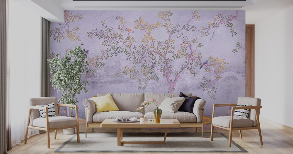 Wall'n Love Horizon - Kolorowe gałęzie