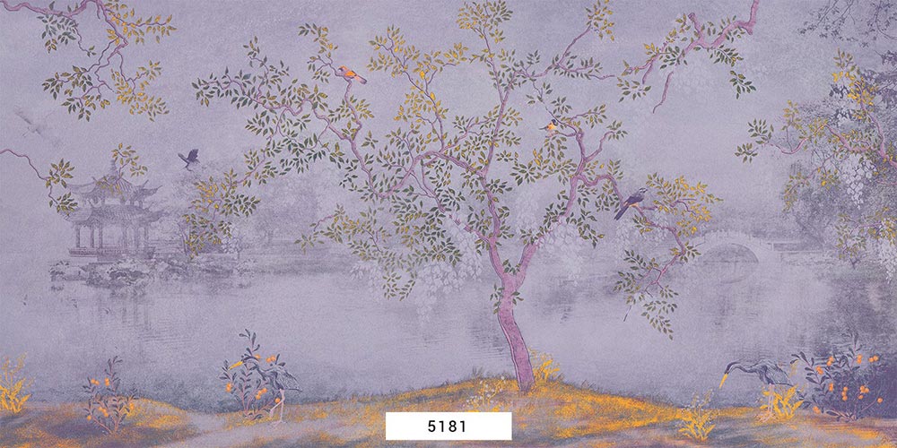 Wall'n Love Horizon - Kolorowe gałęzie