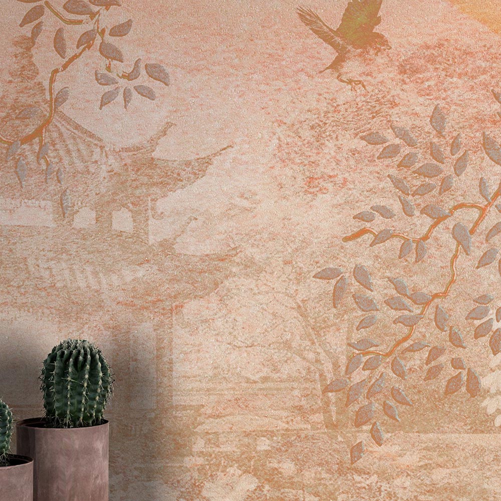 Wall'n Love Horizon -  Drzewa ptaki