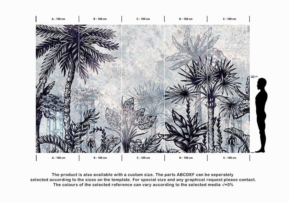 Wall'n Love Horizon - Drzewa las