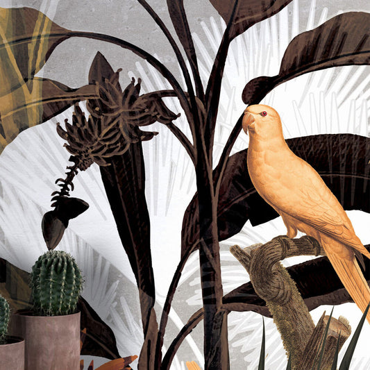 Wall'n Love Horizon - Tropikalne kwiaty i liście