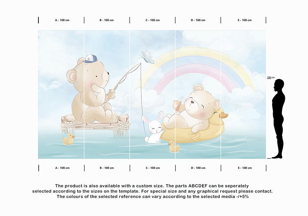 Wall'n Love Little One - Misie na rzece