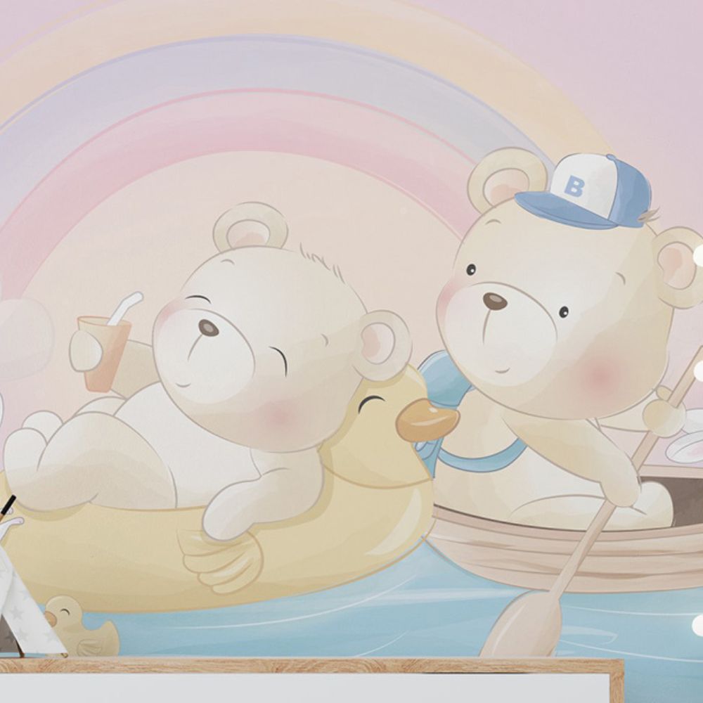 Wall'n Love Little One - Niedźwiedzie i tęcza