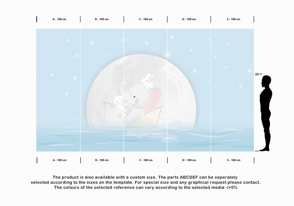 Wall'n Love Little One - Zwierzęta na łodzi