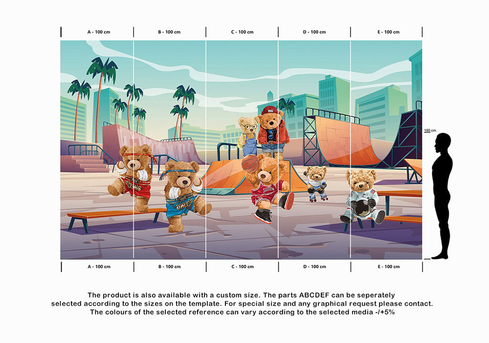 Wall'n Love Little One - Niedźwiedzie