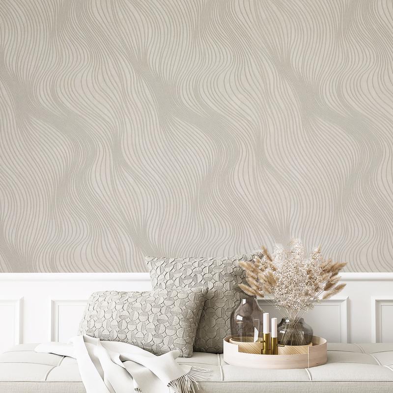 Hohenberger Tesoro Tapeta falowane linie 65607 Corda