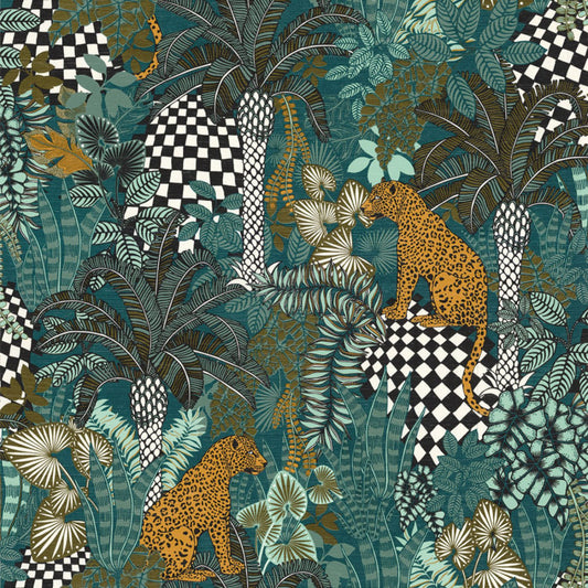 Casamance SQUARE - BELIZE - Tapeta dżungla