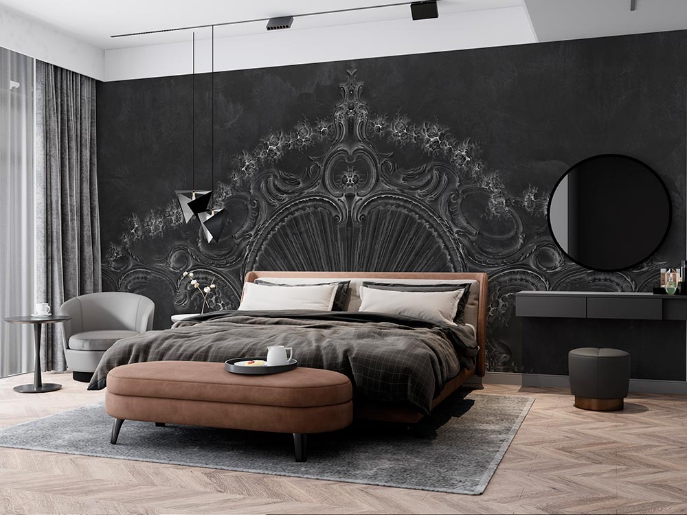 Wall'n Love Doqu - Korona na czarnym tle
