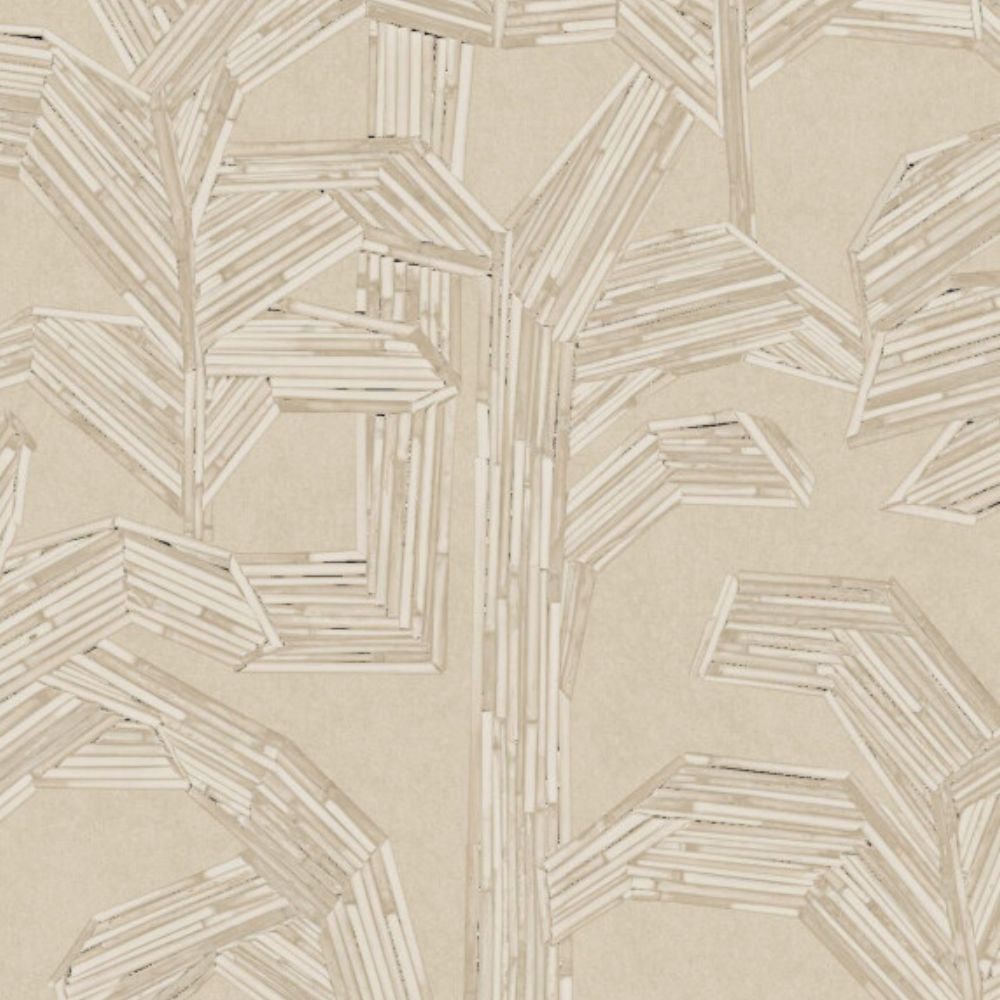 ARTE - LANAI - Glowing Patina - Tapeta w palmy z rattanu 81501