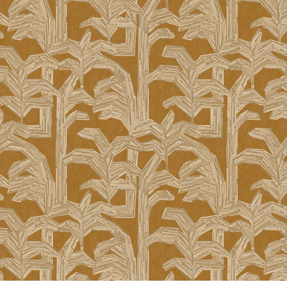 ARTE - LANAI - Glowing Patina - Tapeta w palmy z rattanu 81504