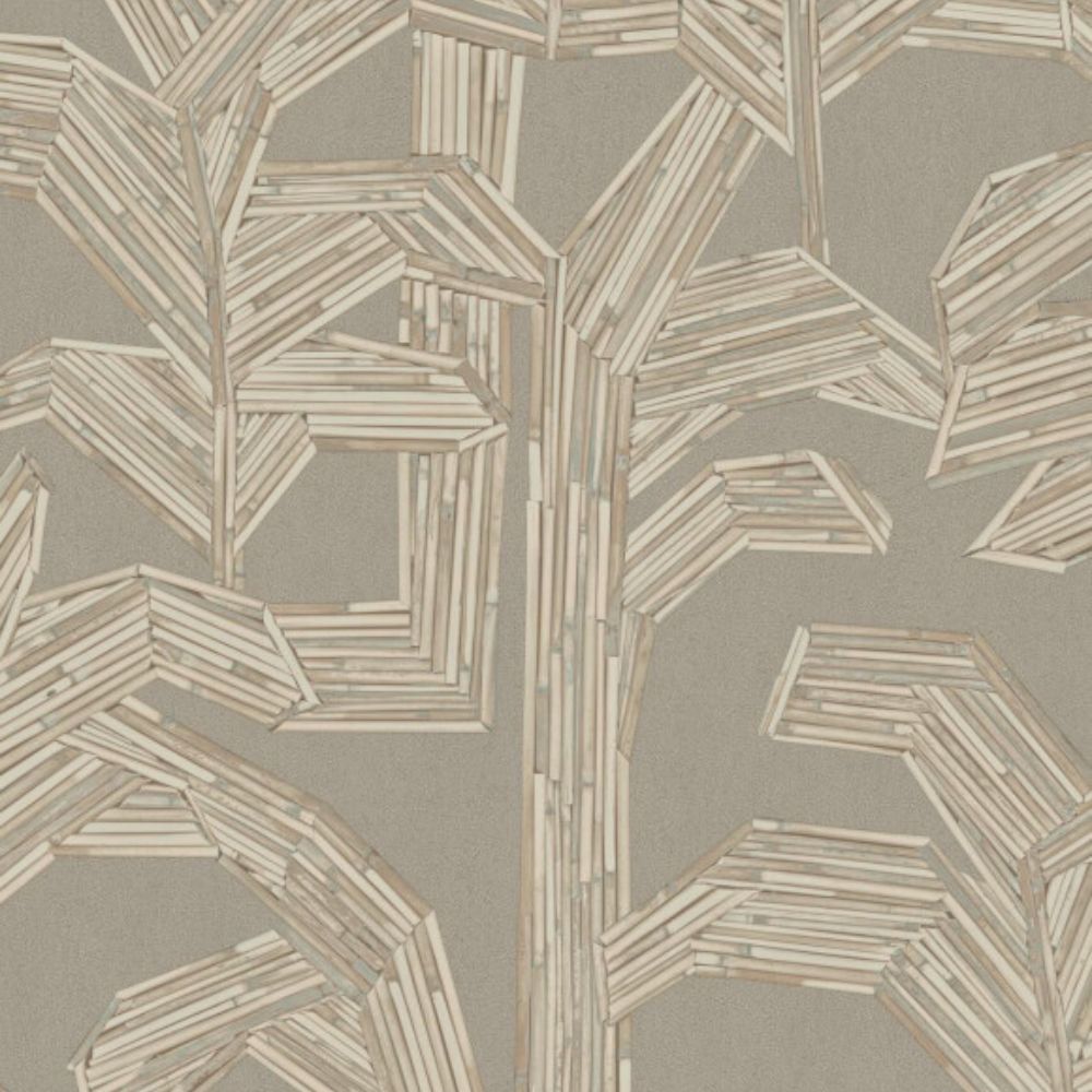ARTE - LANAI - Glowing Patina - Tapeta w palmy z rattanu 81506