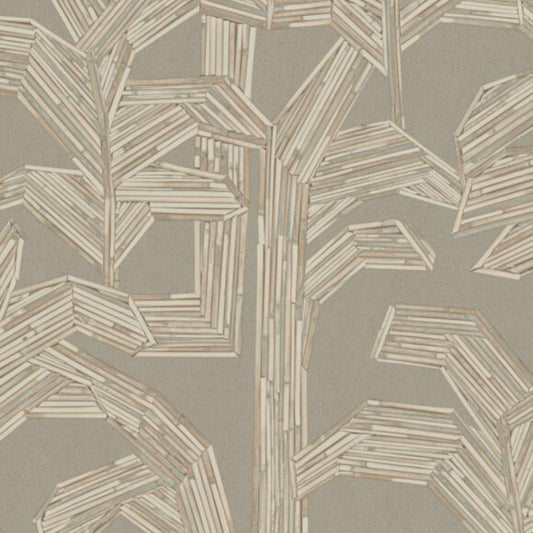 ARTE -  LANAI - Glowing Patina - Tapeta w palmy z rattanu 81506