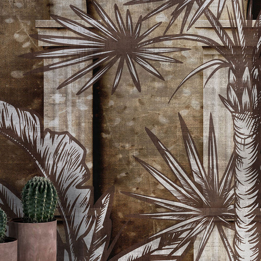 Wall'n Love Fame - Palmy na betonowym tle 82024