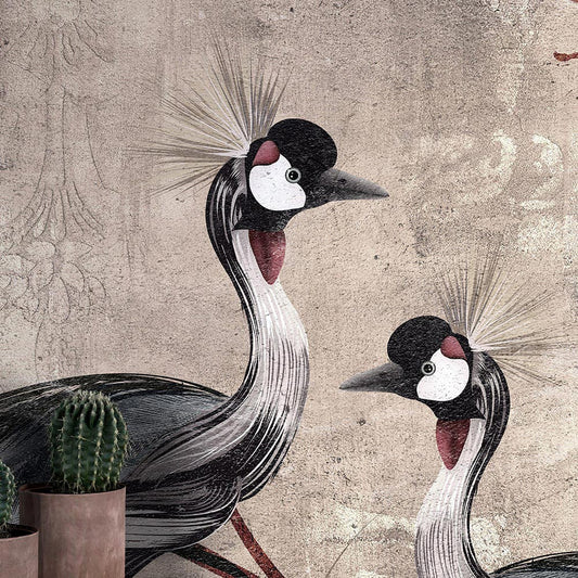 Wall'n Love Fame - Duże kwiaty i ptaki