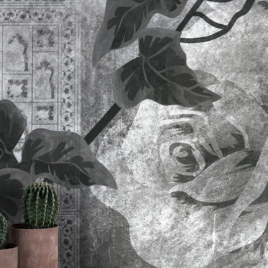 Wall'n Love Fame - Liście na tle kolumn