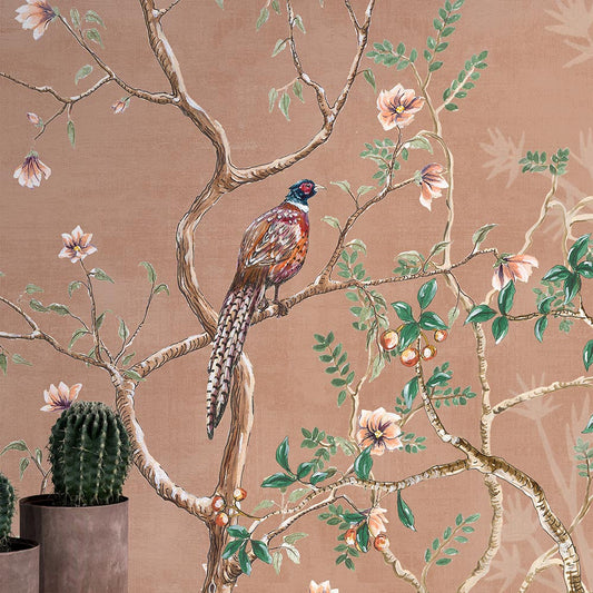 Wall'n Love Zen - Kolorowe ptaki i kwiaty