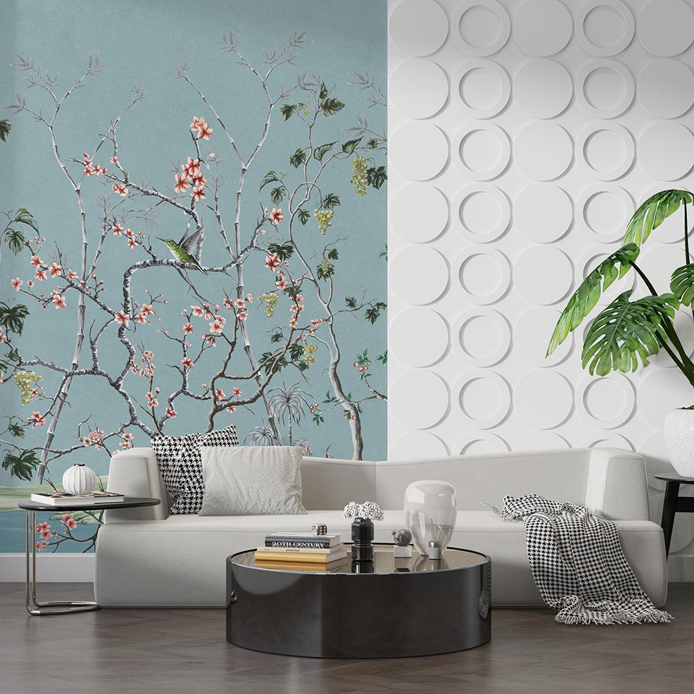 Wall'n Love Zen - Winogrona i kwiaty