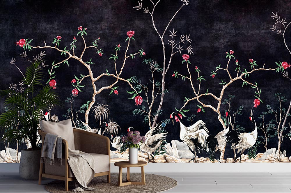 Wall'n Love Zen - Drzewa i ptaki