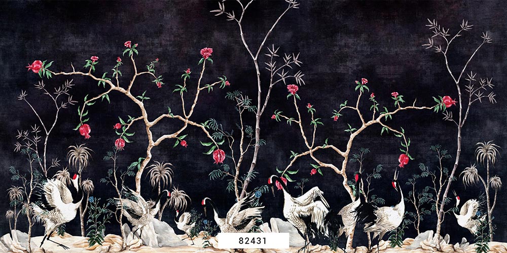 Wall'n Love Zen - Drzewa i ptaki