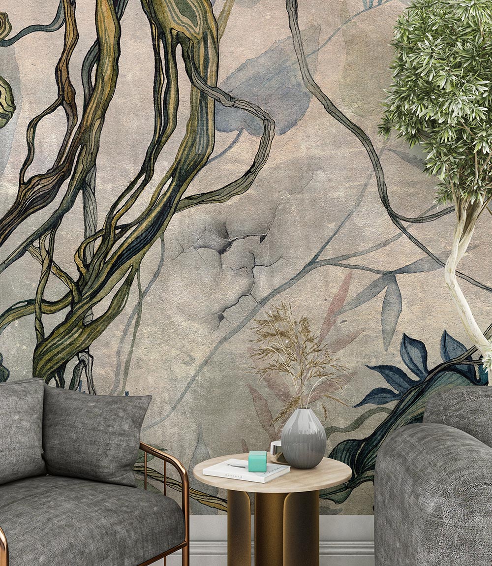 Wall'n Love Doqu - Liście i ptaki