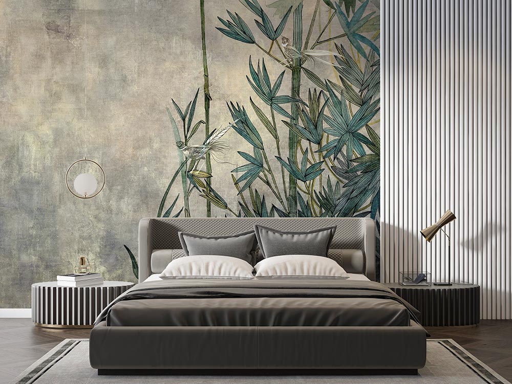 Wall'n Love Doqu - Pawie z liścmi