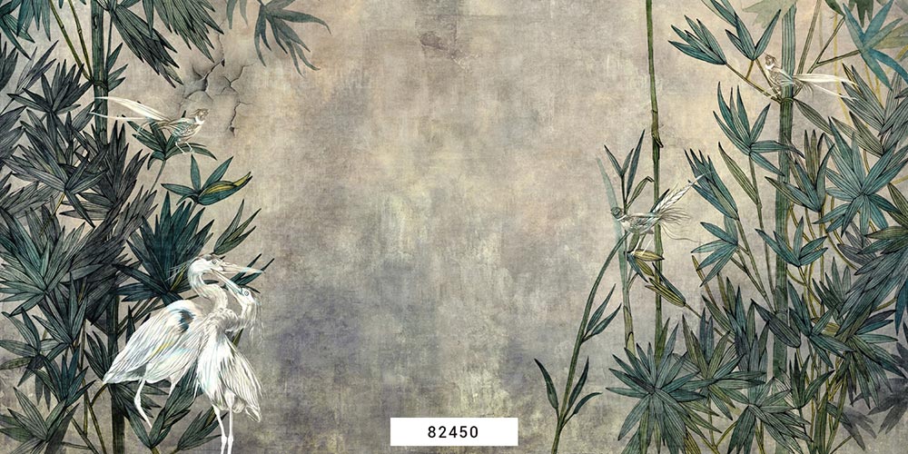 Wall'n Love Doqu - Pawie z liścmi