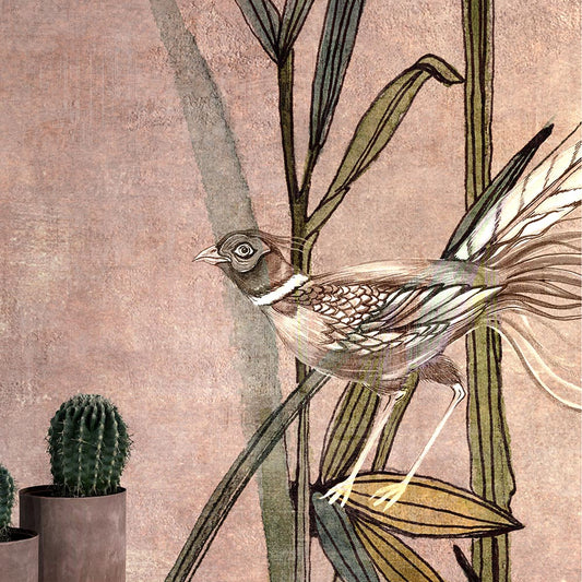 Wall'n Love Doqu - Pawie z liśćmi