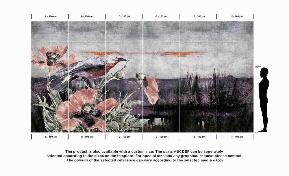 Wall'n Love Doqu - Duże ptaki