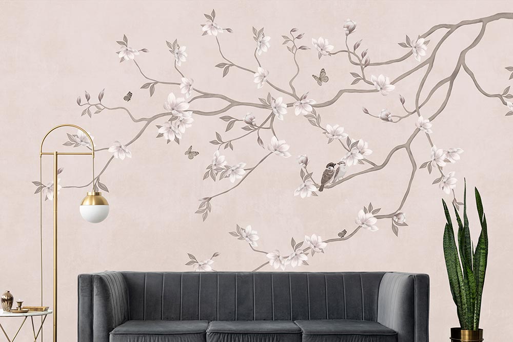 Wall'n Love Zen - Ptaki na gałęziach