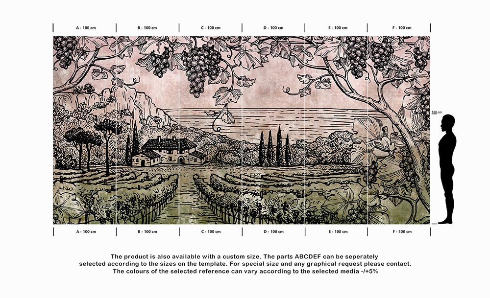 Wall'n Love Doqu - Wioska na tle drzew