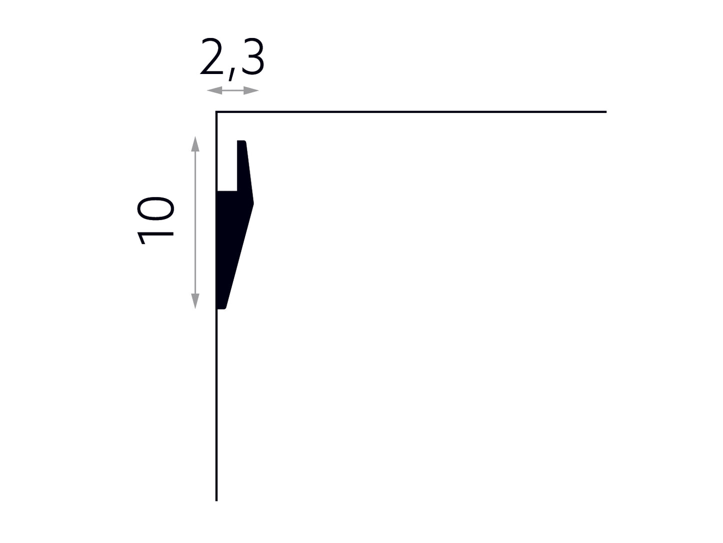 Listwa oświetleniowa MD016