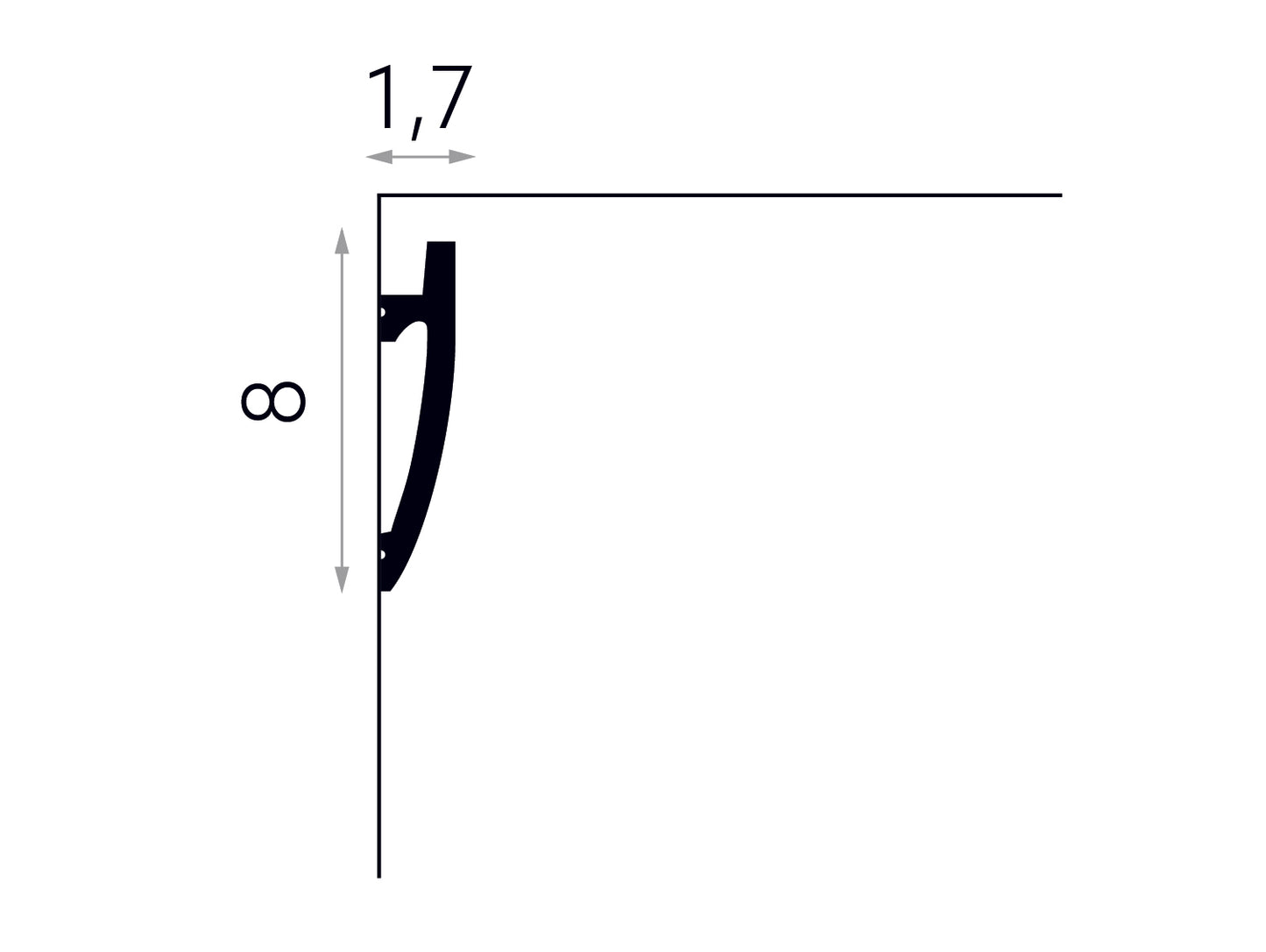 Listwa oświetleniowa MD030
