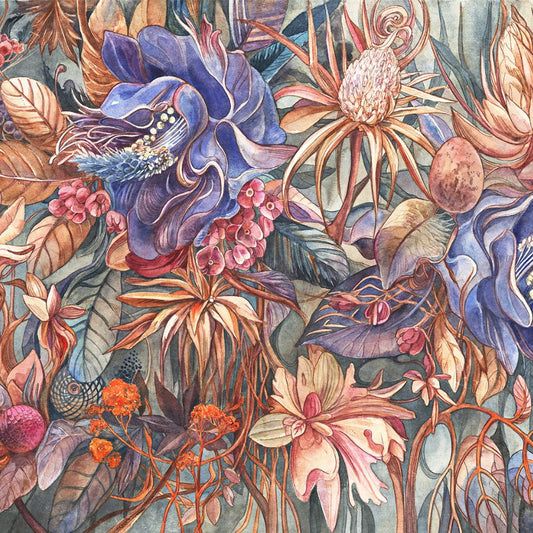 Fototapeta Lorenso - Quaro - Abstrakcyjne kwiaty TPA 0524 0084 00