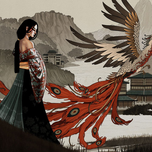 Fototapeta Lorenso - Xiango - Azjatycki krajobraz   TPA 0824 0101 00