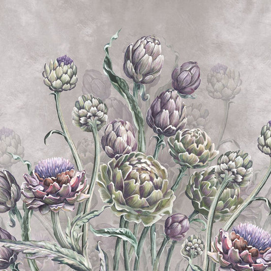 Fototapeta Lorenso - Amber- Kwiaty karczocha TPA 1123 0035 00