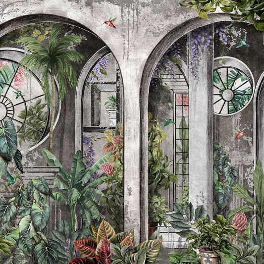 Fototapeta Lorenso -  Arches - Ogród z architektura  TPA 0824 0100 00