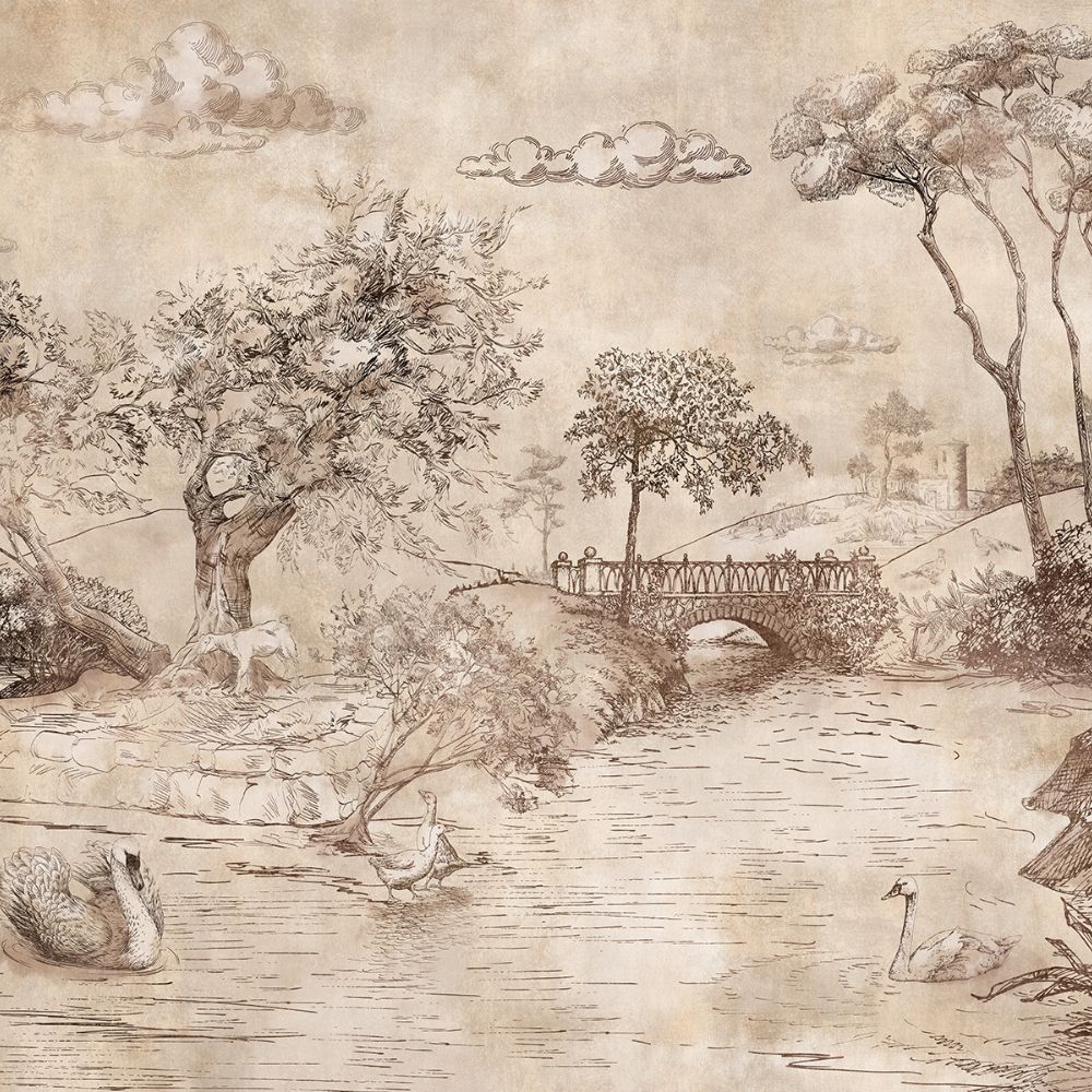 Fototapeta Lorenso - Riveria - Krajobraz z rzeką   TPA 0824 0106 00